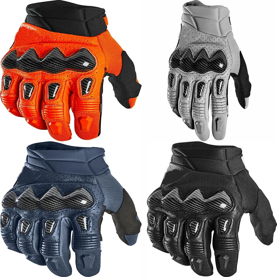 

New Orange Bomber Gloves for Off-road MX DH Cycling Motorcycle ATV Motocross Dirt Bike