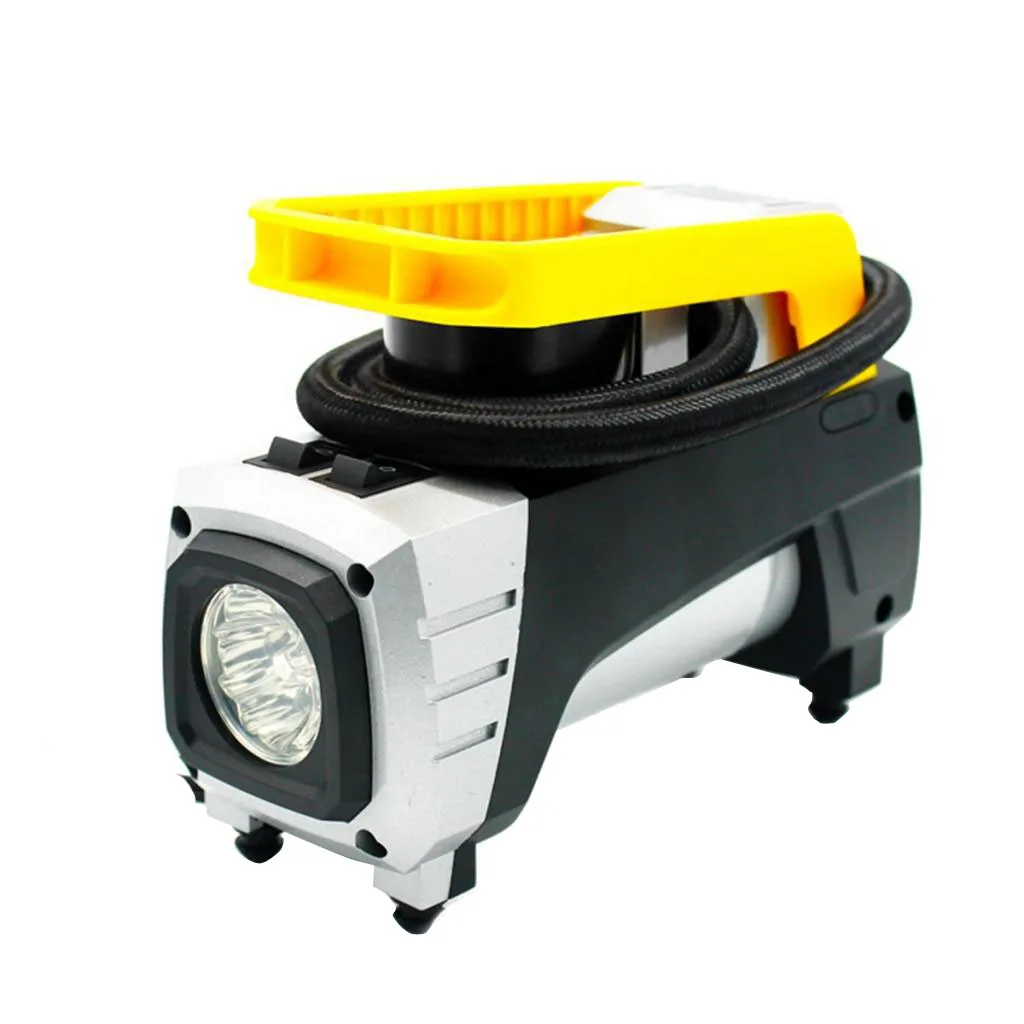 Электрический насос для накачивания шин портативный воздушный компрессор 12 В