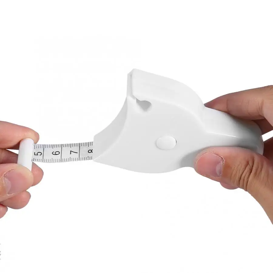 150 см/60 дюймов измерительная лента для тела Точная фитнеса белая Выдвижная