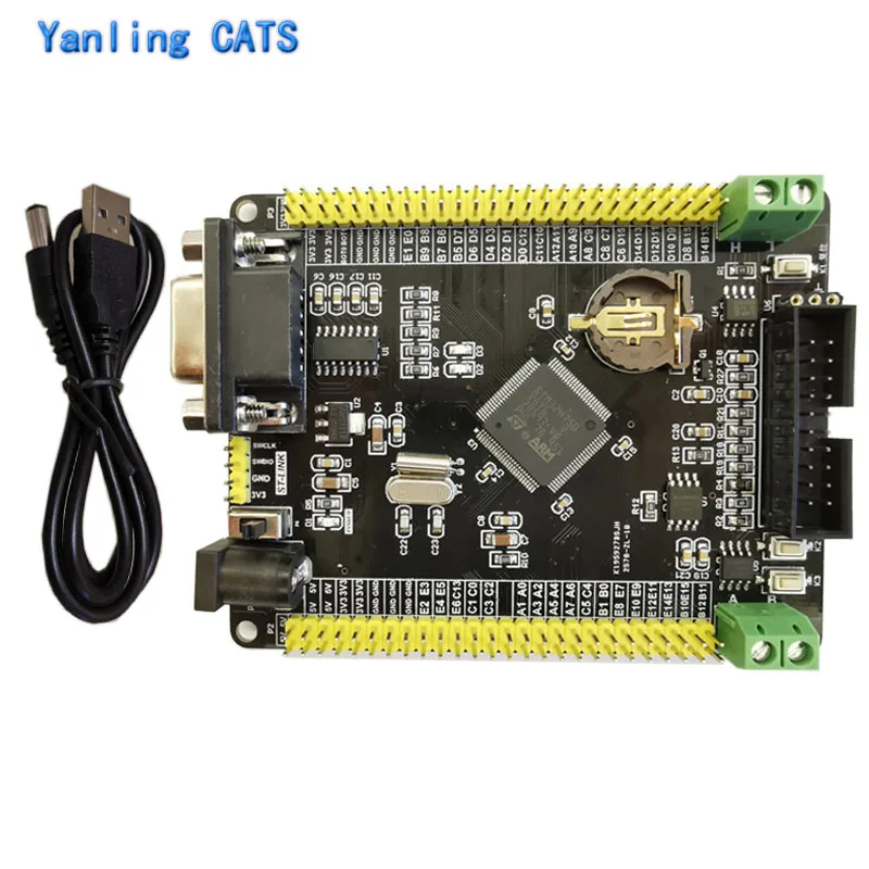 Макетная плата STM32H750VBT6 STM32H7 Arm Cortex M7 с RS232 CAN RS485 промышленное управление устройство