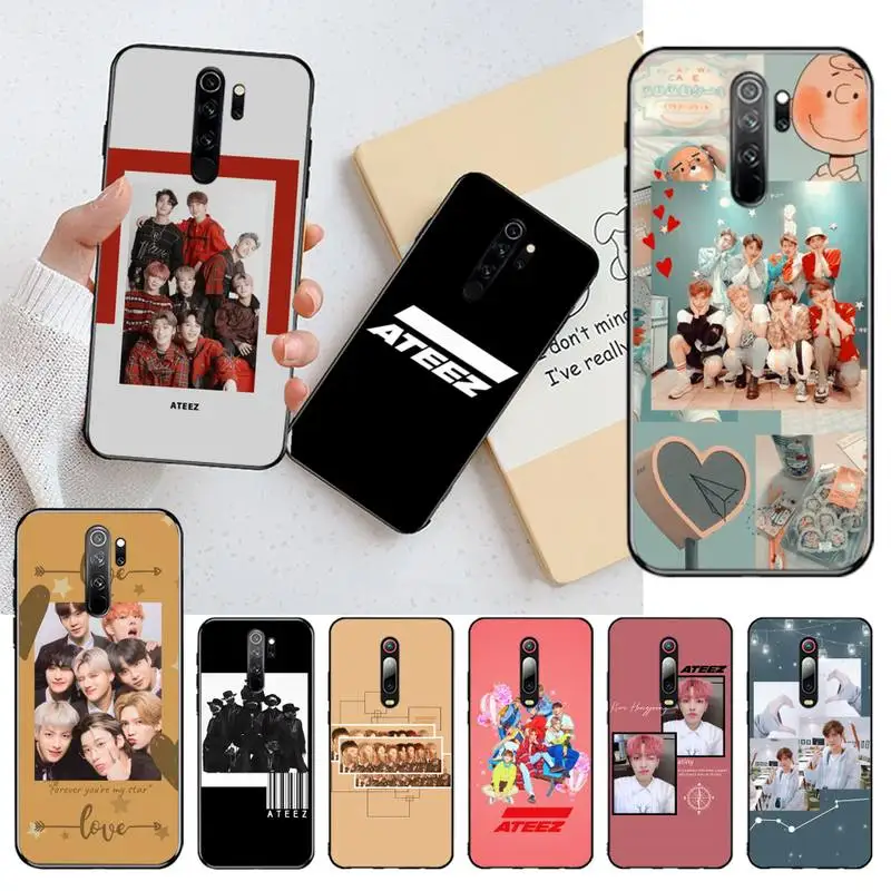 

ATEEZ HongJoong Luxury Unique Phone Cover for Redmi Note 9 8 8T 8A 7 6 6A Go Pro Max Redmi 9 K20