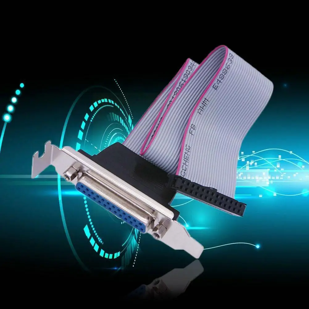 25-контактный разъем мама в DB ADLPT1 кронштейн с кабелем для параллельного