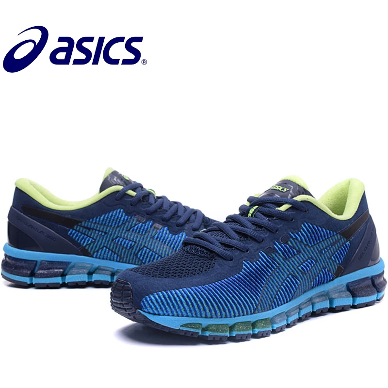 Asics Gel-Quantum 360 Мужская обувь дышащая устойчивая обувь для бега уличная теннисная обувь Hongniu