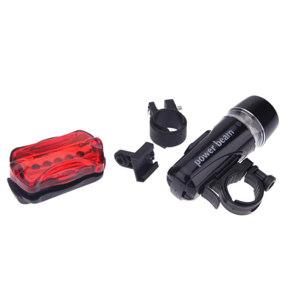 

5 LED Tail Light Bicycle Front Head Light Set Waterproof High Bright Bicycle Front Back Light Set MTB Mountain Bike Accessories