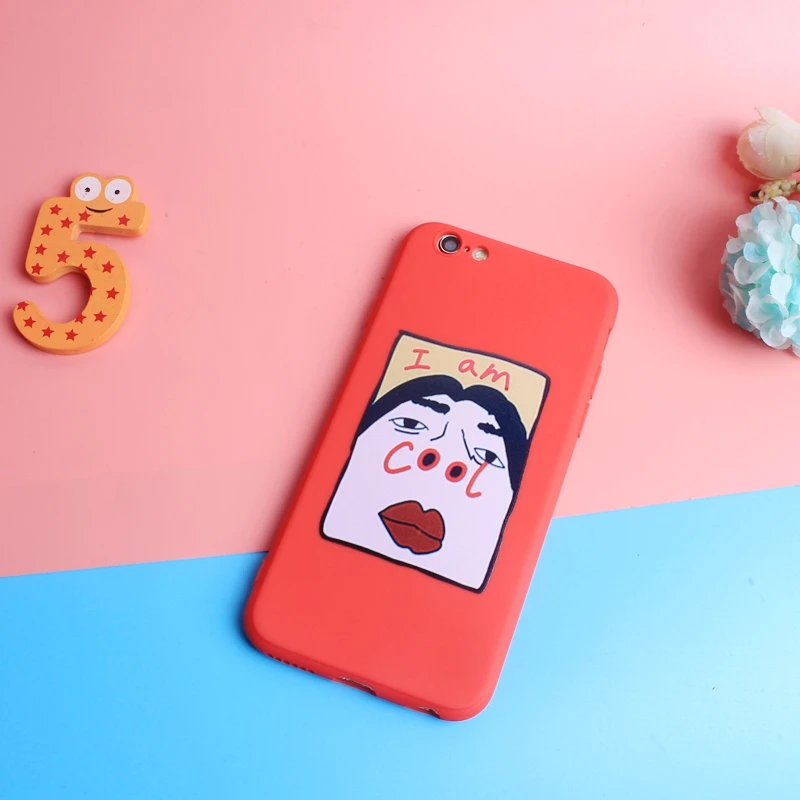 Мягкий силиконовый чехол для iPhone 6 6S Plus 7 8 XR XS X 10 5 фотоблесток милый мультяшный