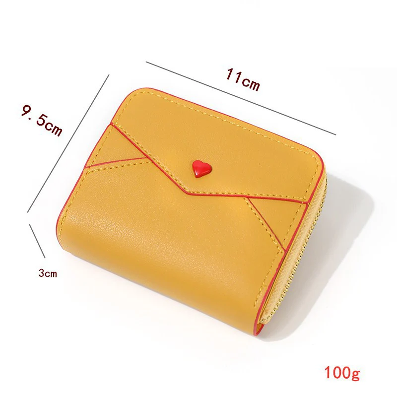 Женские кошельки женские сумки из искусственной кожи милый клатч с сердцем на