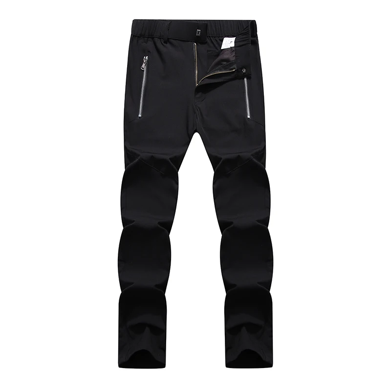 

Брюки мужские быстросохнущие, ультратонкие дышащие водонепроницаемые эластичные супер штаны для активного отдыха и альпинизма, на лето