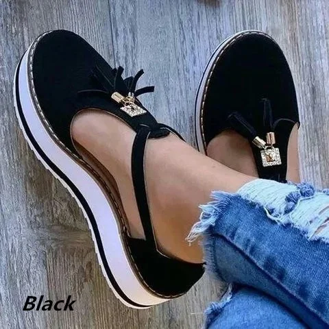 

Сандалии женские на танкетке, холщовые шлепанцы с пряжкой, Повседневная декоративная обувь, открытый носок, резиновая подошва