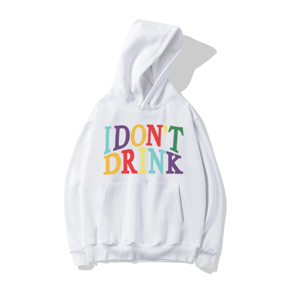 

LAVISTER New autumn/Winter creative rainbow alphabet print hoodie for men and women hoodie hoodie for lovers coat