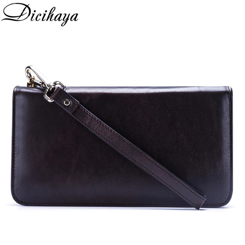 Мужские кошельки классический длинный клатч в стиле ретро держатель для карт