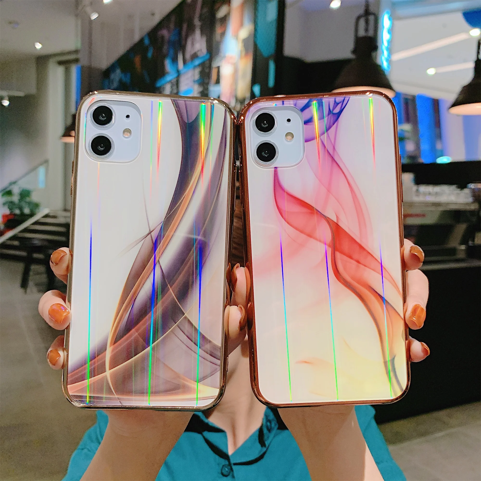 LISCN стекло защитный чехол для телефона iPhone 11 Pro Max XR XS MAX X Закаленное Стекло цветной