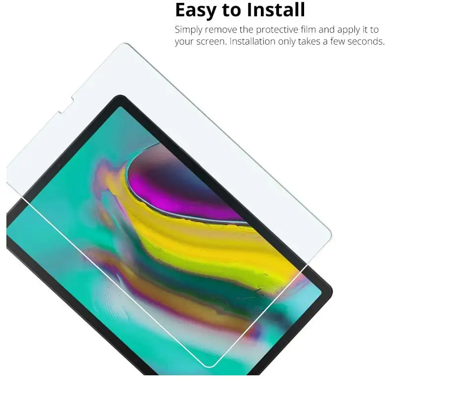 Закаленное стекло для Samsung Tab S5e 10 5 шт. | Компьютеры и офис