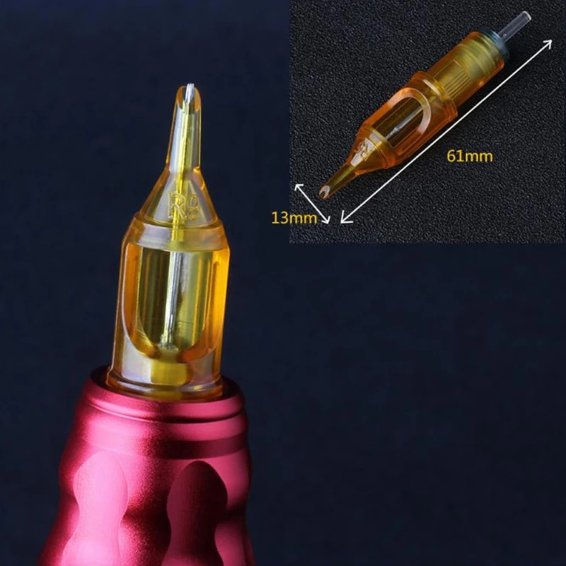 

10pcs Sterilized Disposable Tattoo Cartridge Needle Tools RL/RM/M1/RS Accessory