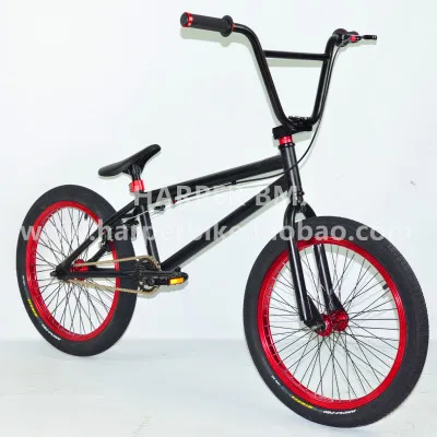 Бренд BMX велосипед 20 дюймов колесо 52 см рама Производительность велосипед уличный лимит трюк действие велосипед - Цвет: Black Red
