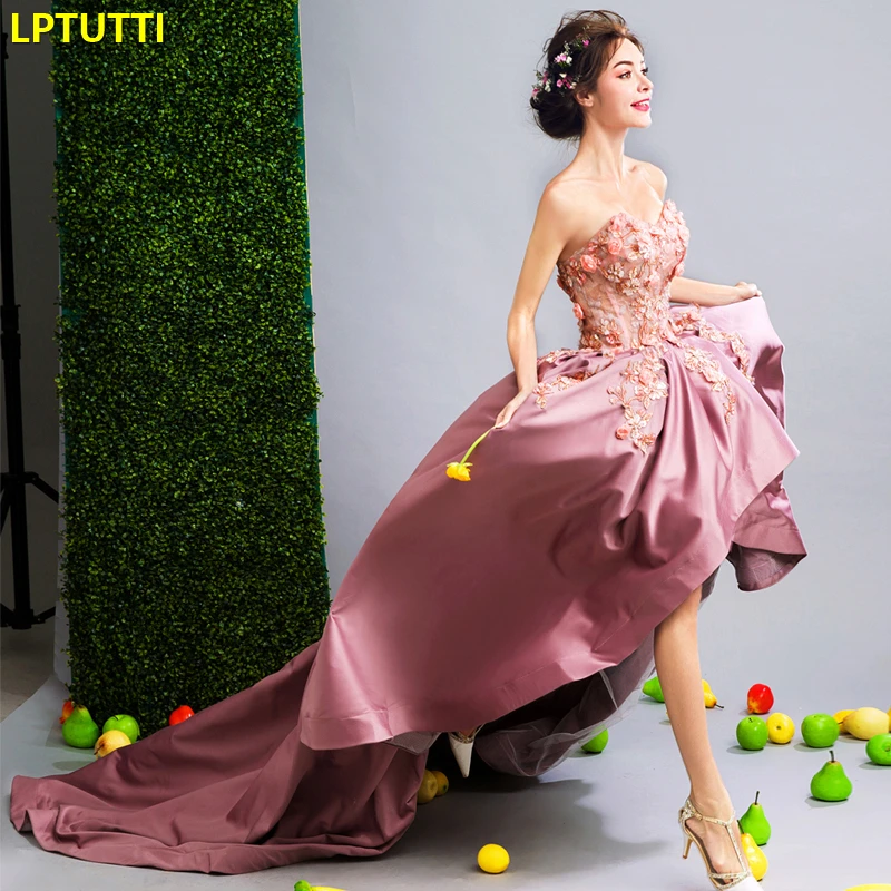 LPTUTTI аппликации вышивка новый для женщин Элегантный Дата Церемония вечернее