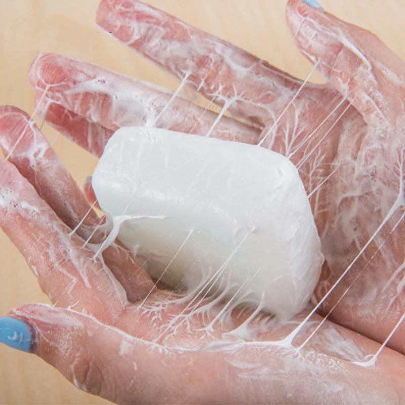 Handmade soap Removal Pimple Pore Acne Treatment Goat Milk Soap Cleaner Moisturizing Goat Milk Soap Face Care Wash Basis Soap