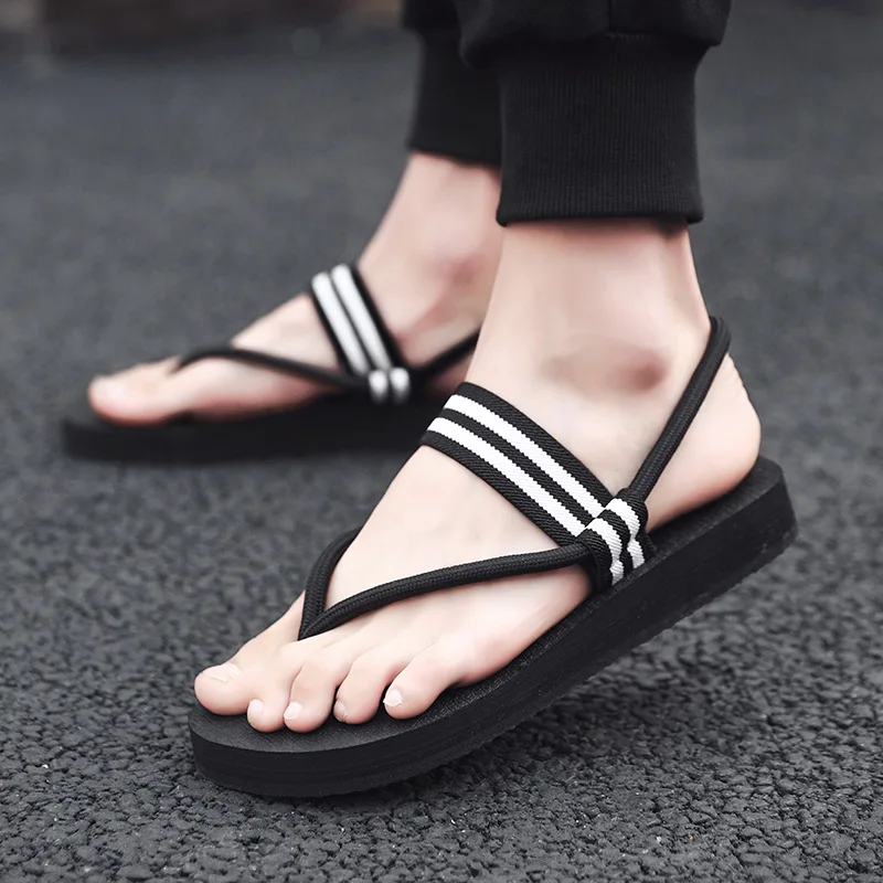 

Flip-flops Female Summer Slippers Fashion Couple Sandals New Male Korean Version Trend Dual-use Beach Sandals Wholesale