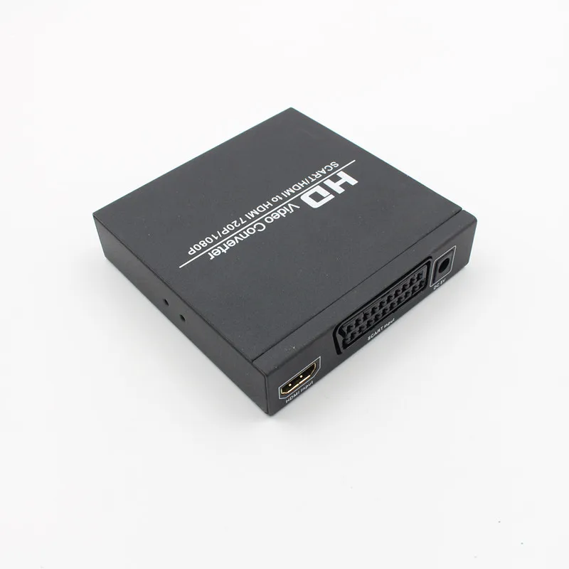 Преобразователь SCART + HDMI в цифровой аудио HDTV 720p 1080p разветвитель преобразователь| |