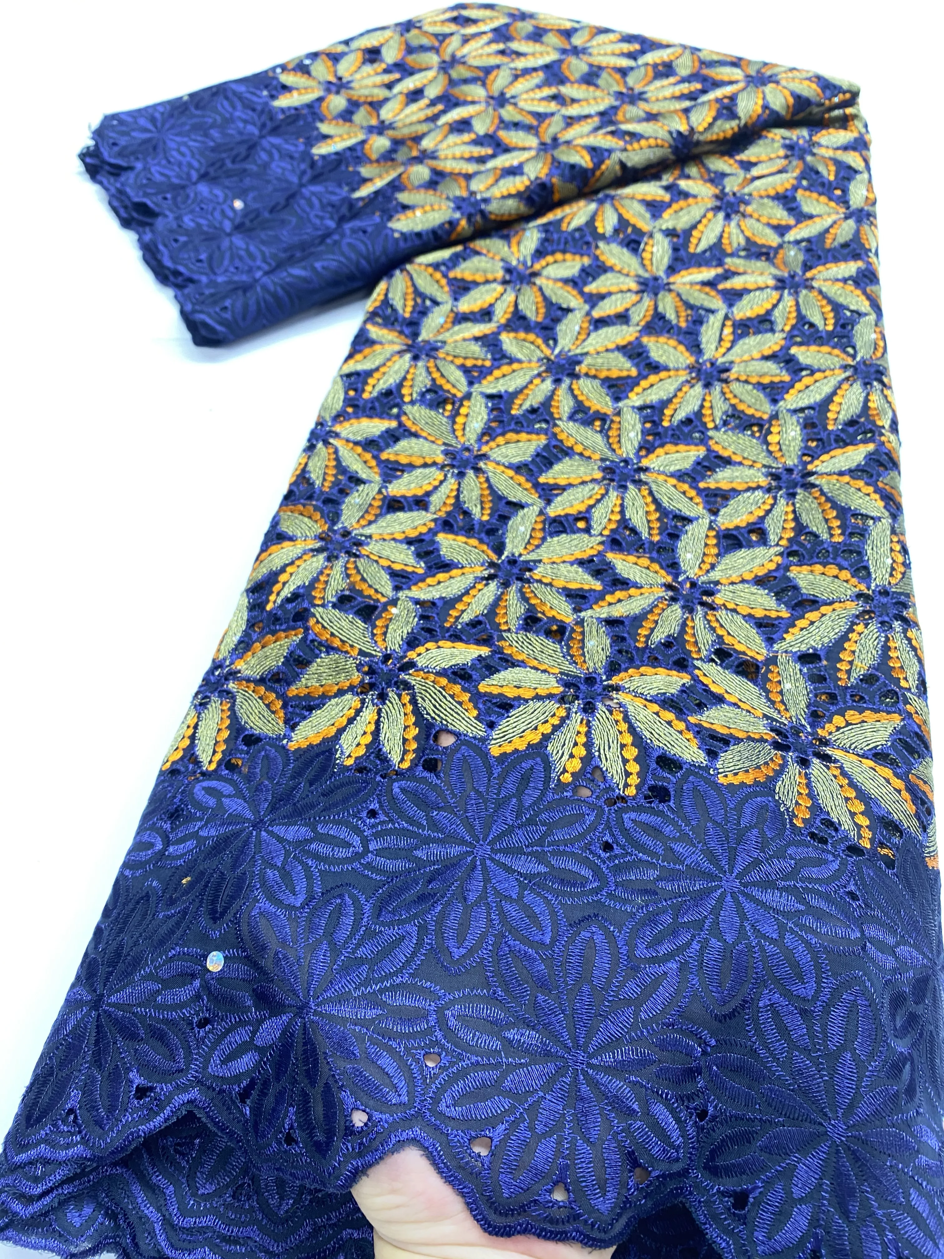 

NIAI швейцарская вуаль кружева последние африканские handcut хлопок кружева ткань высокое качество нигерийская швейцарская вуаль кружева в Шве...