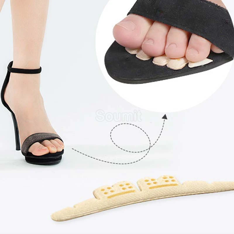 Soumit туфли на высоком каблуке с нескользящей подошвой колодки подушки стопы