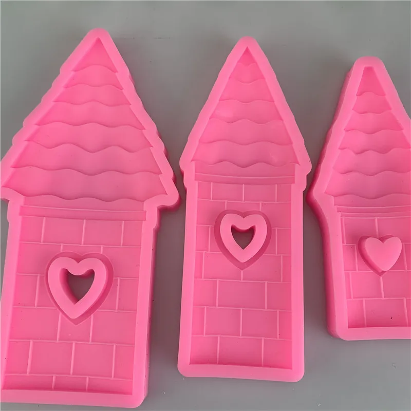 Форма для выпечки силиконовая с изображением замка украшения торта | Дом и сад