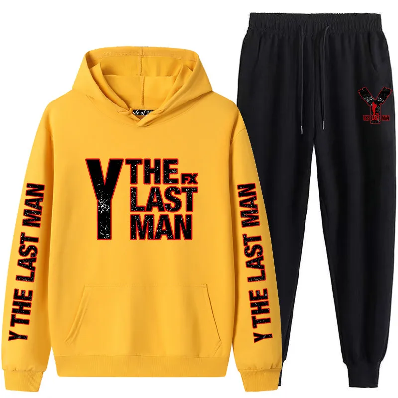 

The Last Man Trailer America Drama Uniforms Hoodies Suit Anime Printing Plus Size Couples Hooded Jackets Coats Cosplay Costumes