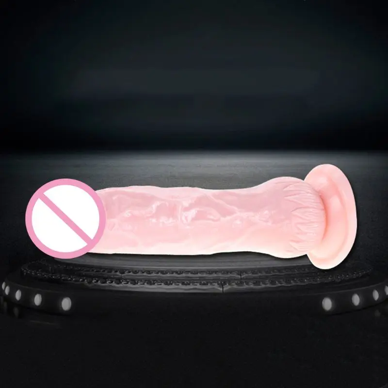 Более реалистичный фаллоимитатор с дизайном воды Женский массажер товары для