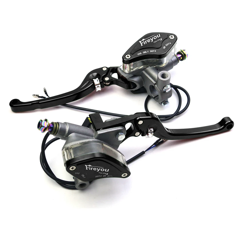 Мотоциклетный гидравлический рычаг сцепления 22 мм на руль тормозной насос главный цилиндр для Vespa Yamaha Tmax Kawasaki z900 Honda Benelli