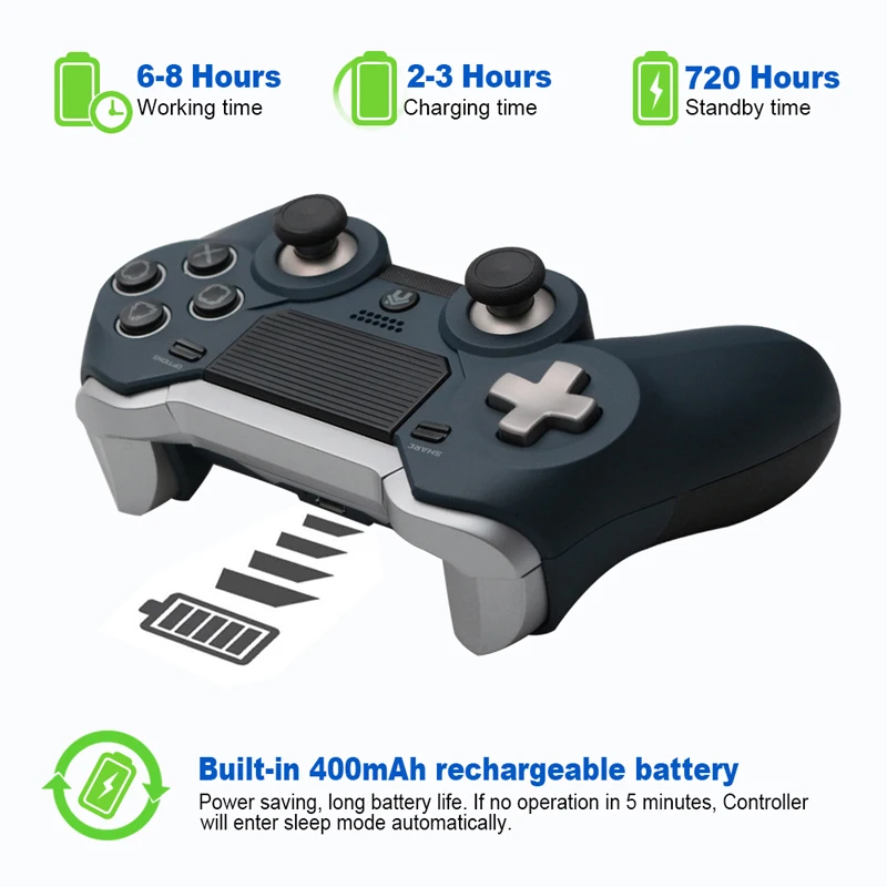 Для PS4 Геймпад двойная вибрация Elite 2 4G беспроводной игровой контроллер Джойстик