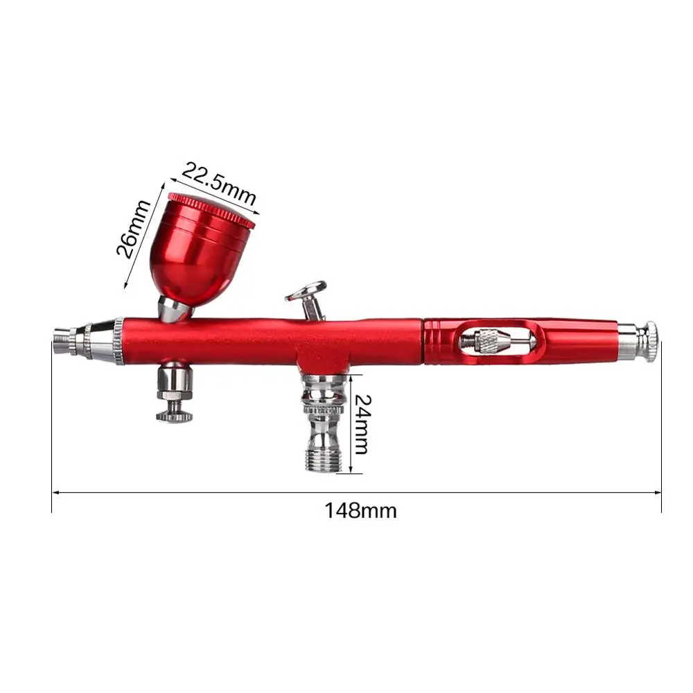 0 3 мм Насадка Пистолет Двойной Аэрограф инструмент действие Гравитация корма для