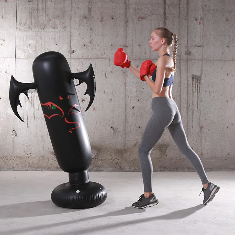 Надувная боксерская сумка из ПВХ утолщенная тренировочный инструмент для