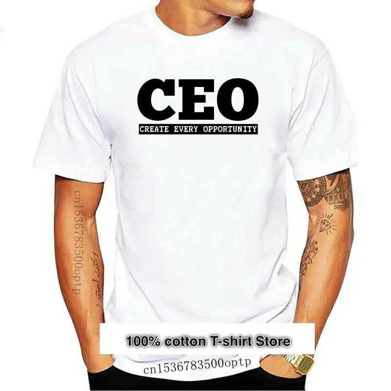 

Nuevo divertido t camisa Ceo crear cada oportunidad luz ceo crear cada oportunidad-Camiseta de los hombres camiseta de