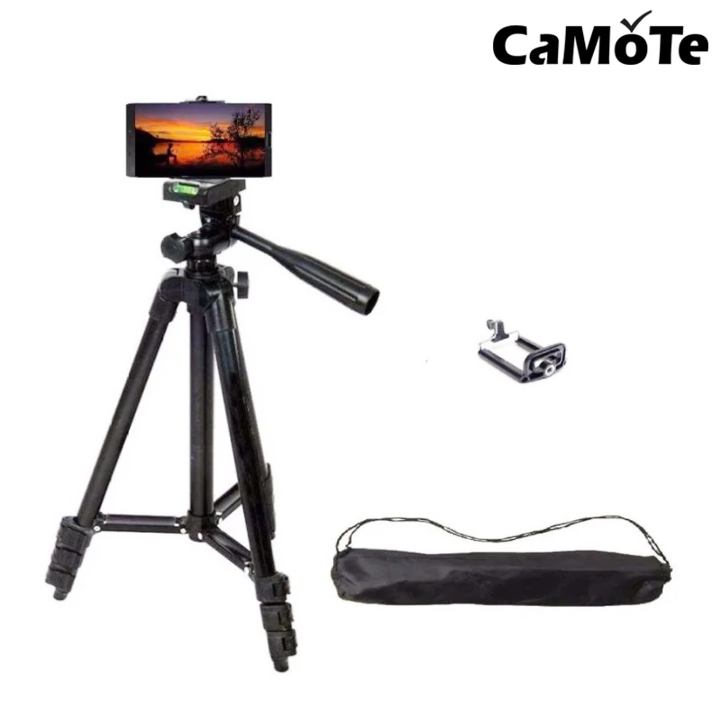 Регулируемая алюминиевая легкая подставка для камеры с держателем смартфона 50