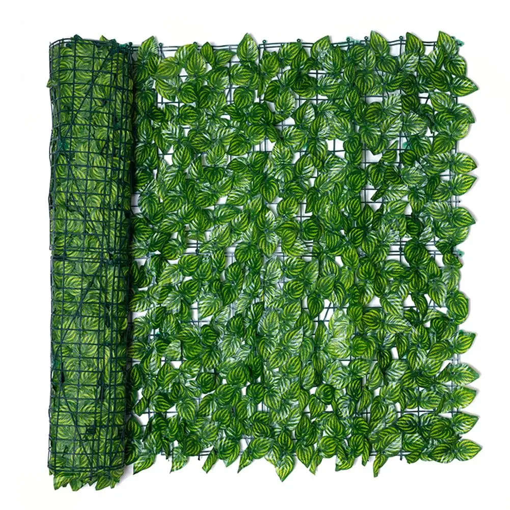 

0.5X1/3M Artificial Leaf Fence Screening Roll UV Fade Protection Privacy Hedging Wall Landscaping Garden Fence Balcony Screen