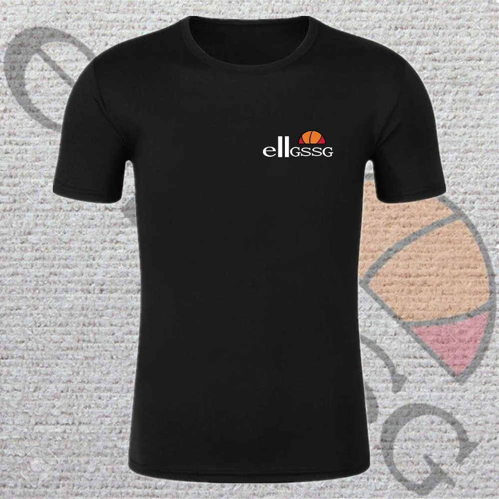 

European and American Short Sleeve T-Shirt polyester brand round neck printing loose half sleeve top trendy clothes spring and s