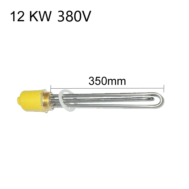 12 KW 380V DN40(1-1/") водонагреватель Нагревательный элемент, 220 В/380 В, 201 нержавеющая сталь бойлер управления резервуар для воды, 3 кВт/6 кВт/9 кВт/12 кВт - Цвет: 12 KW 380V