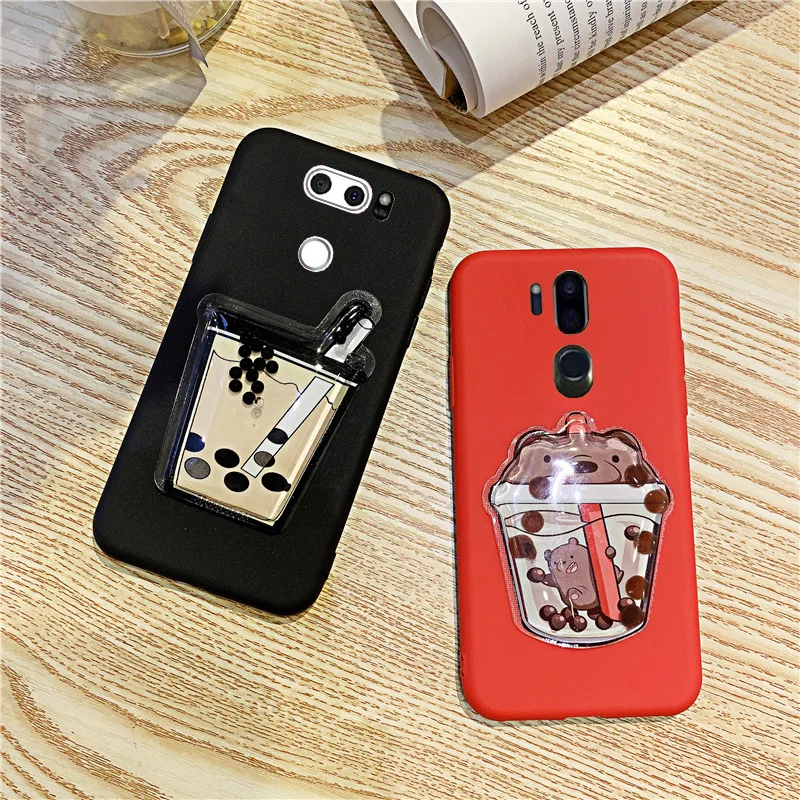 Чехол для LG G5 G6 G7 K10 K4 K8 2017X3 K5 K7 Q6 2018 милый медведь TPU крышка Прекрасный питевых