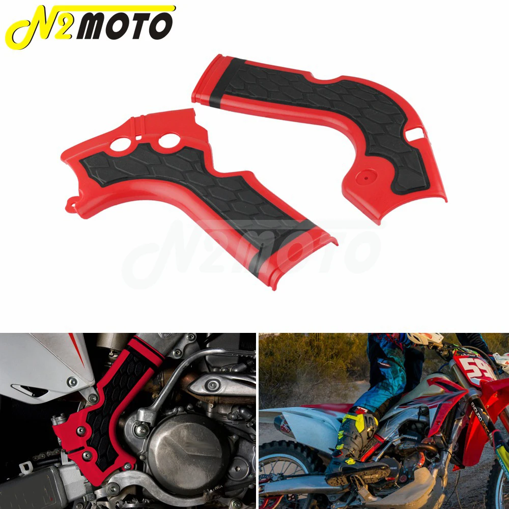 Защитная крышка Красной рамы для мотокросса Honda CRF250R CRF450R CRF 250 450 R 2013-2016