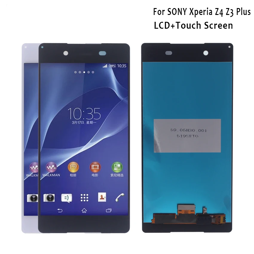 ЖК дисплей для Sony Xperia Z4 Z3 Plus дигитайзер в сборе E6533 E6553 экран детали телефонов