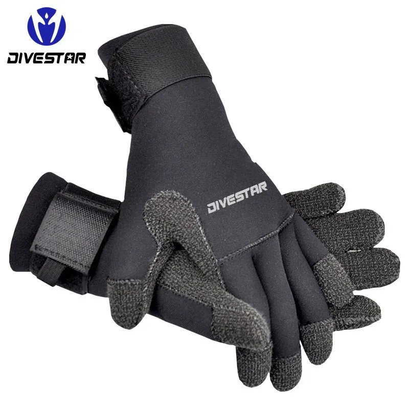 5MM Kevlar adult diving gloves are cut-proof and warm, suitable for snorkeling, paddle surfing, kayaking, fishing, water sports
