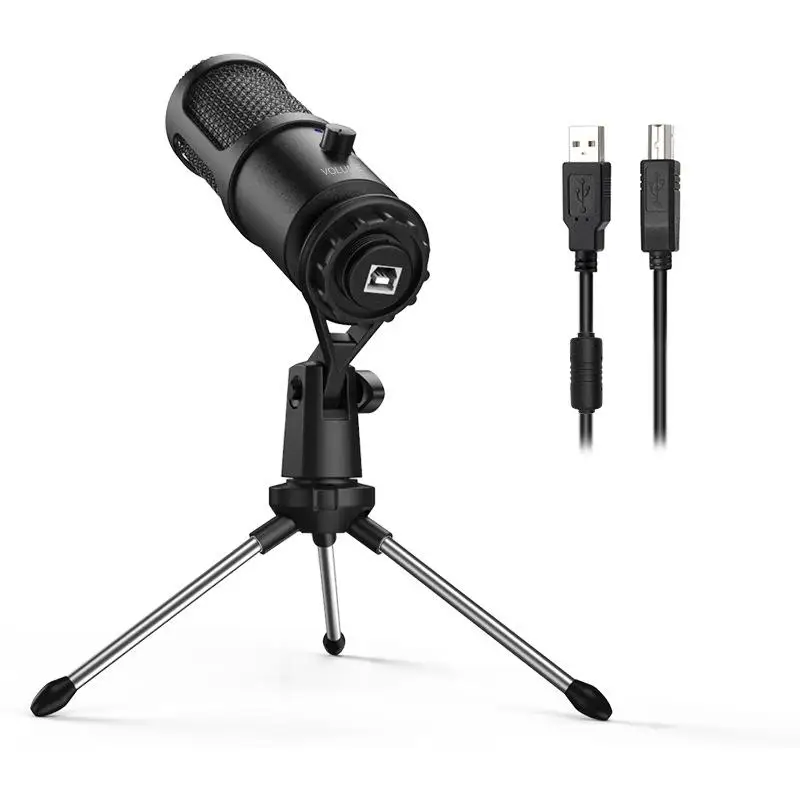 

Desktop Condenser Microphone Game Voice Microphone Wired Usb Desktop Microphone Noise Reduction Gaming Microphones
