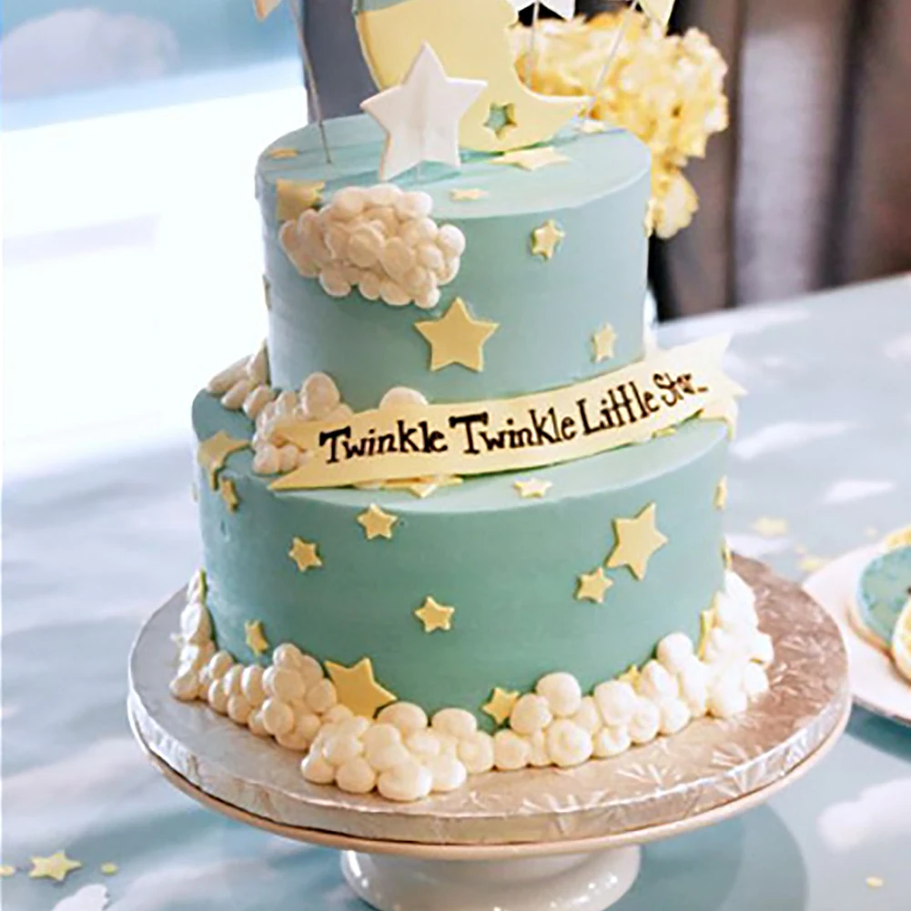 3 шт. силиконовые формы для украшения тортов мини-звездный Плунжер сахарной