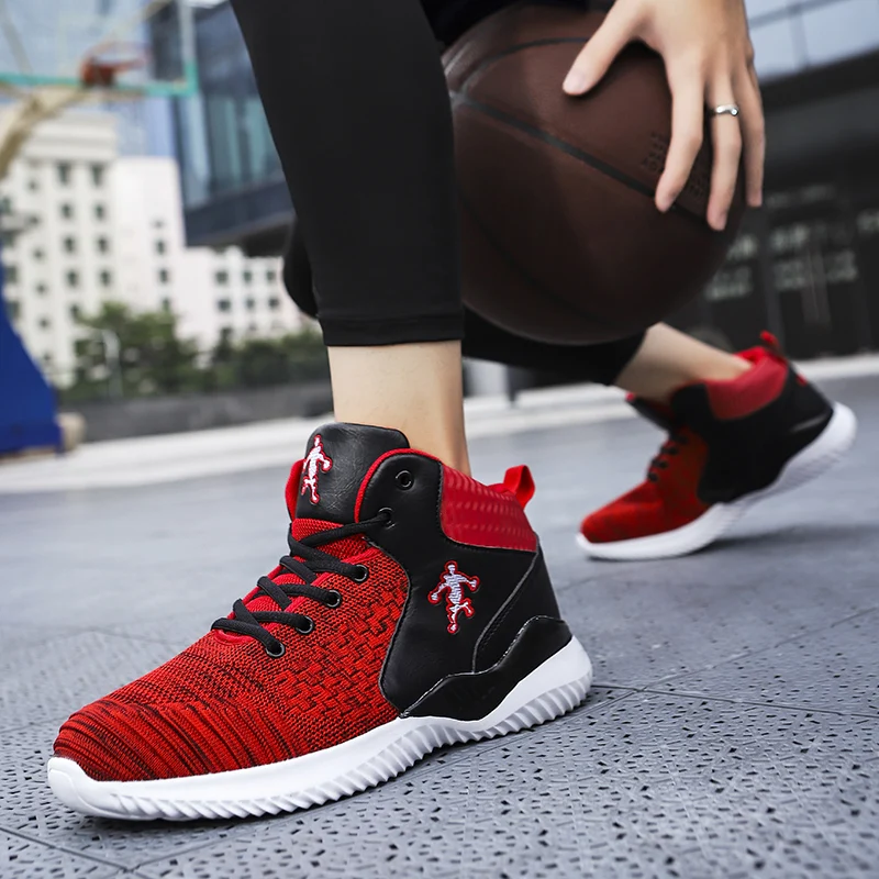 Мужская баскетбольная обувь дышащая удобная спортивная Jordan Спортивная с высоким