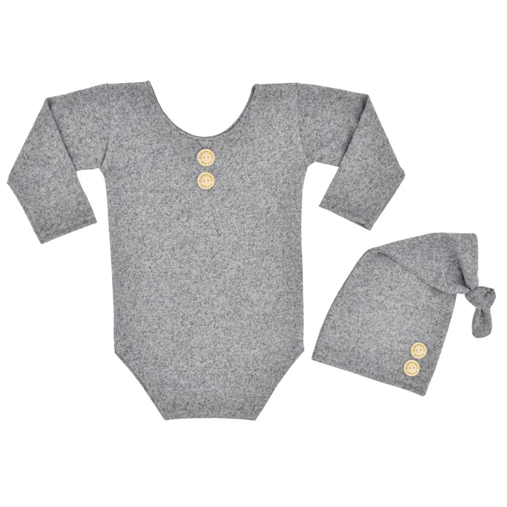 Conjunto de 2 unids/set de ropa de fotograf&iacute;a para beb&eacute;, conjunto de 2 unids/set, accesorios para fotograf&iacute;a de beb&eacute;, estudio infantil-5