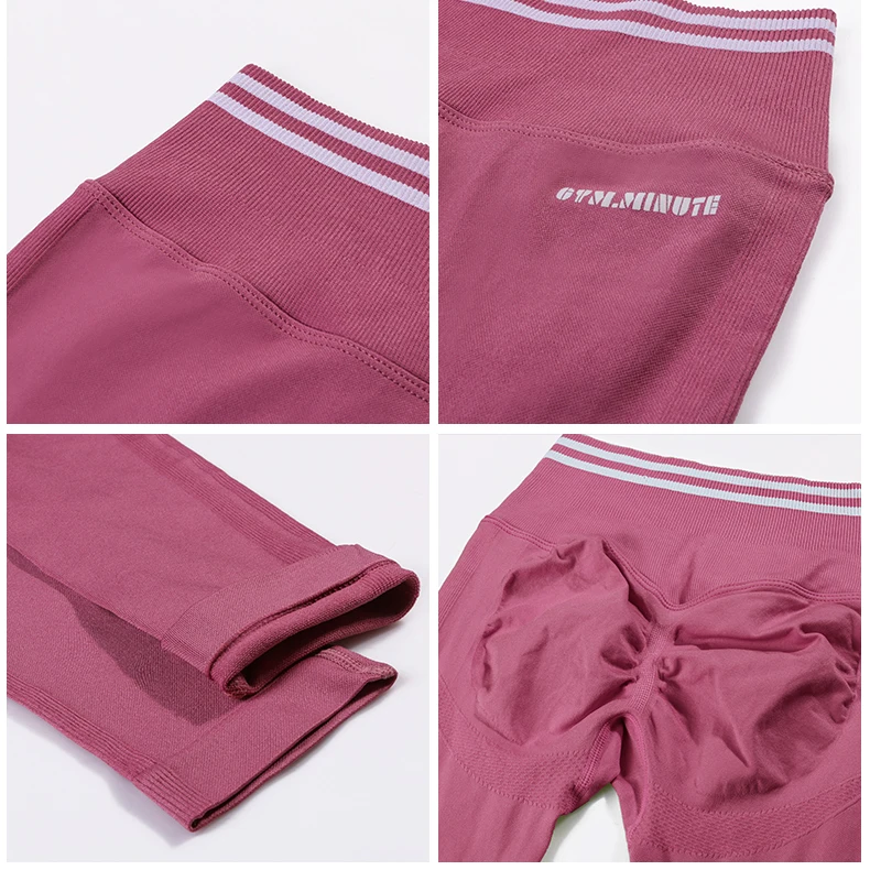 

Sport Leggings Women Fitness Yoga Pants Sexy Seamless High Waist Gym Leggings Training Running Tights Striped Women Yoga Pants