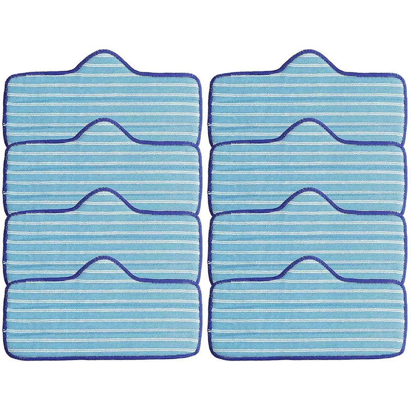 

Microfiber Steam Mop Pad for Dupray Neat Steam Cleaner Reusable & Washable Replacement Part Designed - Pack of 8