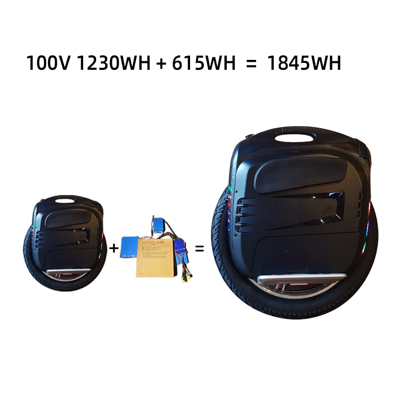 Аккумулятор Gotway Msuper X 100 в Втч модификация батареи. 1230WH превращается 1845WH DIY