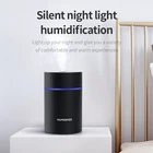 Настольный бесшумный увлажнитель воздуха 1 шт., 300 мл, нано большой емкости, мелкий туман, USB распылитель с подсветильник, для комнаты, спальни, офиса, снятие сухости