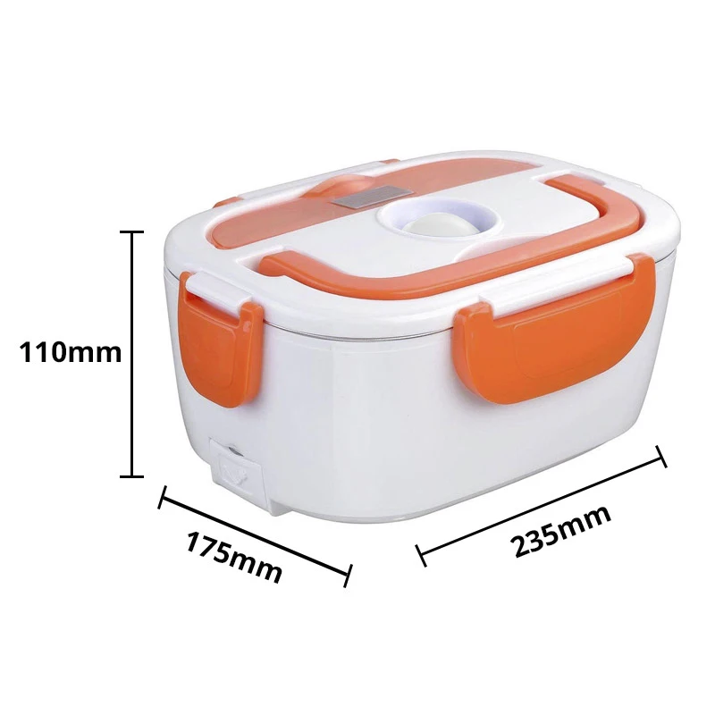 220 В 40 Вт Ланч-бокс емкостью 1 5 л пищевой контейнер с подогревом коробка бенто