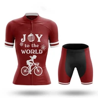 2022 summer womens cycling jersey set professional maillot ciclismo cycling clothing quick dry summer short sleeved bike jersey